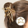 thumbnail image 1 of unbranded 2Ud Pasadores Dorados Para Mujer Clips De Metal Para Peinados, 1 of 8