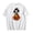 A04White, variant on Fall Graphic T-Shirts for Women Funny Coffee Ghost Print Top Casual Short Sleeve Crewneck Tee Comfortable Lightweight Pullover for Halloween Autumn Season Lounge