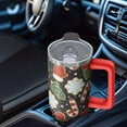 thumbnail image 5 of 30oz Xmas Tumbler with Reindeer Lid Straw Stainless Steel Double Wall Insulated Cup Christmas Gifts, 5 of 5
