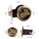 thumbnail image 4 of Double Sided Pull Ring Lock Elegant 201 Stainless Steel Pocket Door Latch, 4 of 9