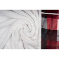 thumbnail image 2 of Safdie & Co. Premium Ultra Soft Flannel Hoodzy Hooded Throw Blanket with Sherpa Winter Plaid, 2 of 6
