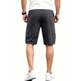 thumbnail image 4 of Cargo Work Shorts for Men Lightweight Athletic Shorts Multiple Pockets Lightweight Summer Gym Workout Pants, 4 of 4