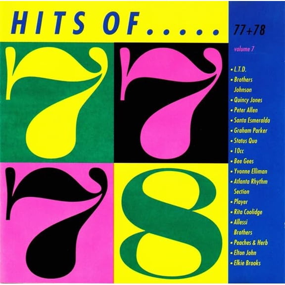 Hits of 77&78 Diverse (CD)