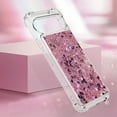 thumbnail image 6 of Phone Case for Google Pixel 10 Pro XL Cover Sparkle Glitter Floating Liquid Quicksand Shockproof Soft Silicone TPU Bumper Protective Cover for Google Pixel 10 Pro XL Case, S1, 6 of 7