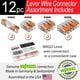 thumbnail image 2 of WAGO 221 Tuercas de palanca 12 piezas Surtido de conectores de cable de empalme compactos con estuche | Incluye (3X) 221-2401 (3X) 221-412 (3X) 221-413 (3X) 221-415, 2 of 7