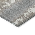 thumbnail image 4 of Addison Rugs Chantille Indoor/Outdoor Transitional Stripes Taupe Washable Round Rug, 8' x 8', 4 of 6