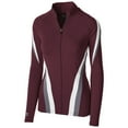 thumbnail image 4 of Holloway Sportswear S Womens Aerial Jacket Maroon/Graphite/White 229772, 4 of 4