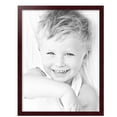 thumbnail image 2 of ArtToFrames 23" x 30" Mahogany Picture Frame, 23x30 inch Brown MDF Poster Frame (WOM-3978), 3 Pack, 2 of 8