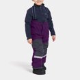 thumbnail image 6 of Maqroz Kids One Piece Snowsuit Teen Girls Boys Waterproof Snow Suit High Visibility Ski Snowboard Jumpsuits Zip Up Winter Thicken Warm Overalls Toddler Snow Clothes with Hood Sizes 1T-15Y, Purple, 6 of 9