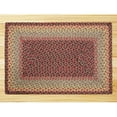 thumbnail image 2 of earth rugs 07-081 oval rug, 5 x 8', burgundy/black/sage, 2 of 2