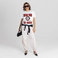 thumbnail image 3 of Women's Gameday Couture White Texas Tech Red Raiders All-Time Classic Oversized Flowy T-Shirt, 3 of 5