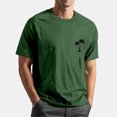 thumbnail image 2 of Men's T-shirt T-shirts Graphic Text Pool3D Printing Street Casual Short Sleeve Printed Clothing Basic 3XL, 2 of 5