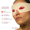 thumbnail image 4 of Clara Red Light Therapy Eye Mask, Silicone, Adjustable, Collagen Boosting Anti-Aging LED for Radiant Skin, 4 of 6