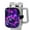 Purple Nebula Galaxy, variant on WIRESTER Water Bottle Pouch for Stanley 40oz 30oz 20oz, Tumbler Pouch with Pocket, Stanley Accessories for Gym, Sport, Outdoor, Men, Women - Retro Clear Cassette Tape Hip Hop
