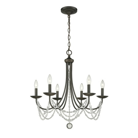 

Golden Lighting Mirabella 6 Light Chandelier