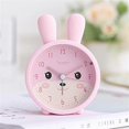 thumbnail image 3 of Children'S Alarm Clock for Girls Without Ticking,Rabbit Children'S Alarm Clock Silent Alarm Clock wi, 3 of 5