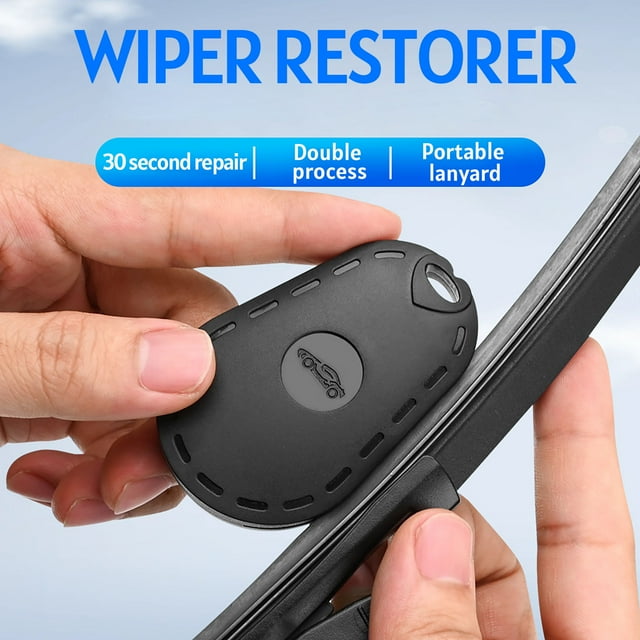 Herramienta para Reparar Limpiaparabrisas | Herramienta para Reparar La Goma de Las Escobillas | Protector de Limpiaparabrisas | Prolonga La Vida Útil | Fácil de Usar | Reutilizable | Incluye Protect