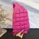 thumbnail image 2 of Bolso Pecho Acolchado Likrtyny para Mujer Cintura Forma Nube Rojo Rosa, 2 of 9