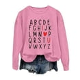 thumbnail image 3 of SIYUDAN Women'S Sweatshirt Sweat Shirts Women Long Sleeve Womens Pullover Sweatshirts Pink Pullover Adult Adult Crewneck Sweatshirt Women Fall Clothes Casual Clothes, 3 of 3