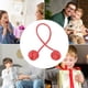 thumbnail image 1 of Juguete de habilidades con cuentas antiestrés | Cuerda de paracaídas y cuentas de acero hechas a mano | Cuentas de preocupación ideales para principiantes, para aliviar el estrés y ejercitar los, 1 of 5