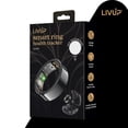 thumbnail image 2 of LivUp Smart Ring, Black, Size 9, 2 of 6