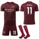 thumbnail image 1 of Manchester City 2024-25 Jersey Kit No.11 Doku for Kids & Adults, 1 of 2