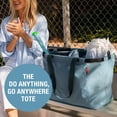 thumbnail image 6 of CleverMade Gear Hauler Pro 55L Collapsible Heavy-Duty Utility Tote, Tide Foam, 6 of 8