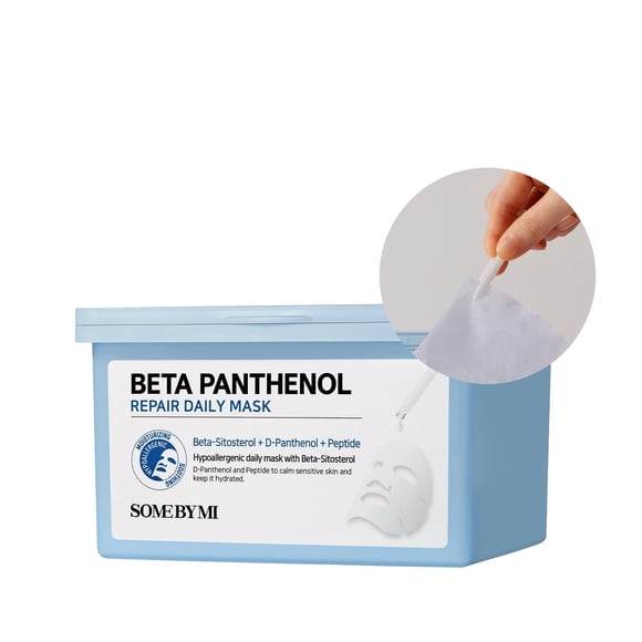 Mascarilla facial SOME BY MI Beta-Panthenol Repair Daily 30 hojas