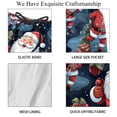 thumbnail image 4 of luoweisi Men's Beach Shorts Quick Dry Swim Trunks with Mesh Lining Christmas Santa Claus S, 4 of 5