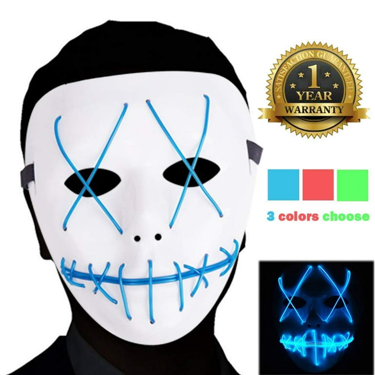 LED-Maske Demon Blue – ORIGINAL CUP