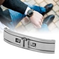 thumbnail image 1 of Watch Clasp Buckle, Watch Strap Clasp Polished Finish Stainless Steel Wearable Double Pull Folding  For Repairing, 1 of 8