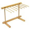 Collapsible Wooden Pasta Drying Rack, Natural Beechwood