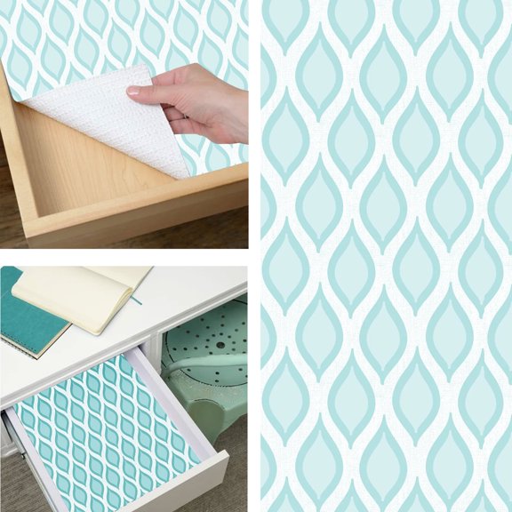 24 Sheets Non Slip Drawer Liners Cotton Scent Paper Shelf Cover Decor 18" X 24"