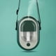 thumbnail image 1 of Ventilador de cuello recargable que funciona con batería, diseño manos libres para artículos esenciales de viaje, 1 of 1