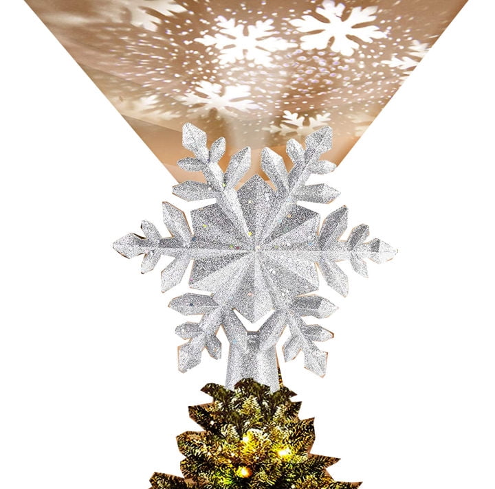 ChristmasTreeTopper,Christmas tree topper with projector