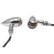 thumbnail image 1 of Parrilla de La Motocicleta Intermitente Luz Intermitente Bobber Chopper Plata kusrkot Bombilla de luz de giro, 1 of 8