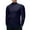 Navy, variant on Daznico Mens Shirts - Men Warm Low Collar Thermal Underwear Men Basic Plain T Shirt Blouse Pullover Long Sleeve Top - Shirts for Men,Color:Black,Size:S
