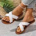 thumbnail image 5 of Willtoo Women Comfortable Flat Beach Sandals With Wide Straps For Outdoor Spring Summer 2026, Ladies Casual Wrap Around Open Toe Shoes, 5 of 6