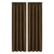 thumbnail image 1 of Scandinavian Silk Curtains | Solid Color Heat Insulation & Energy Saving | Sound Blocking & Noise Reduction | Bedroom Kitchen Use | 2 Panels | Easy Install, 1 of 5