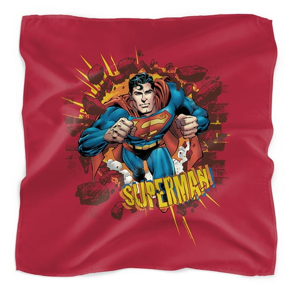 Superman Sorry About The Wall Bandana (21 in x 21 in)