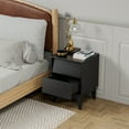 thumbnail image 2 of Tcbosik Nightstands Set of 2, End Table with 2 Storage Drawers, Accent Side Table for Bedroom, Easy Assembly, Black, 2 of 9