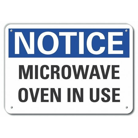 

Lyle Microwave Notice Sign 7inx10in Plastic LCU5-0117-NP_10X7 LCU5-0117-NP_10X7 ZO-G8867330