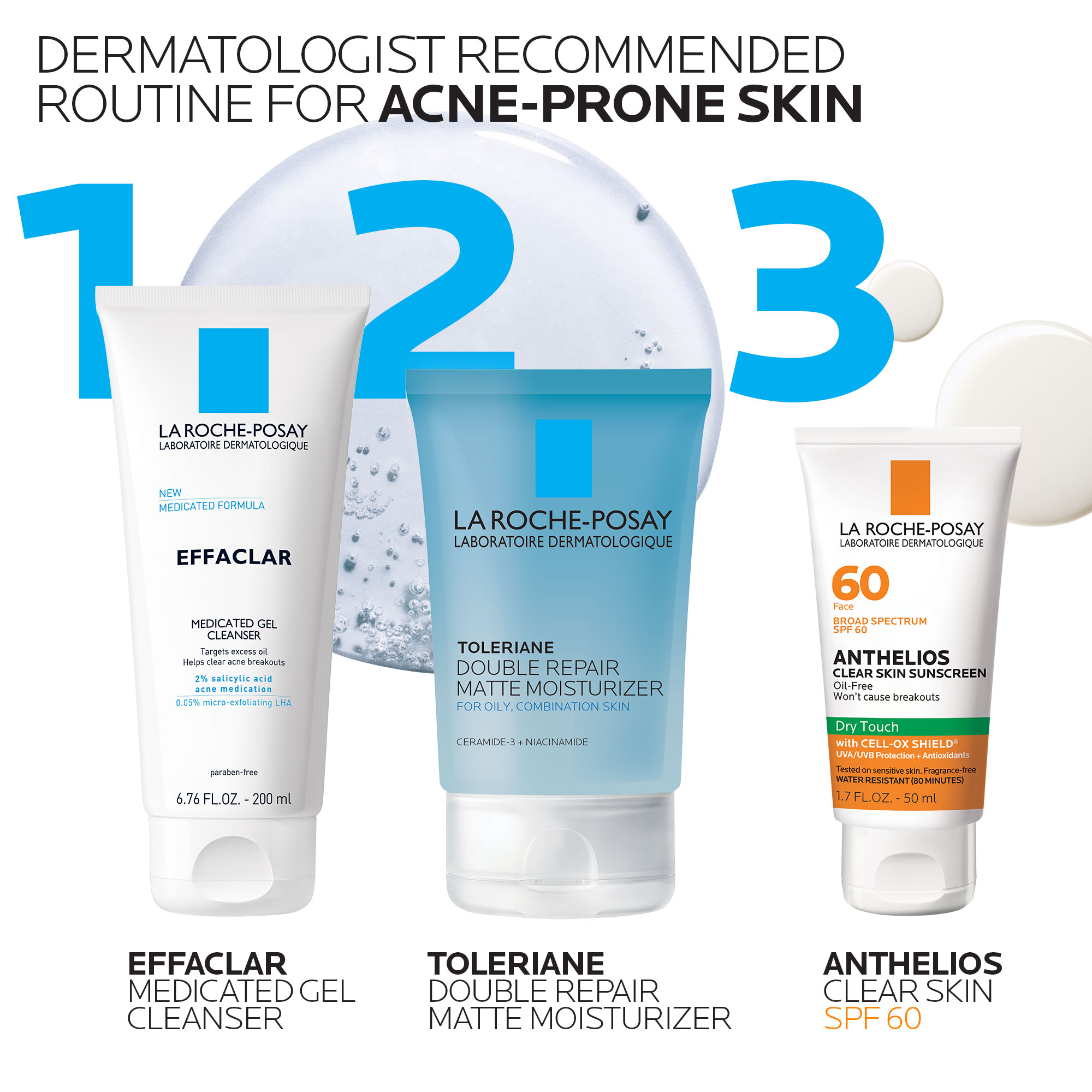 La Roche-Posay Anthelios Clear Skin Sunscreen SPF 60, 1.7 oz photo 8