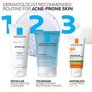 La Roche-Posay Anthelios Clear Skin Dry Touch Facial Sunscreen SPF 60 Oil-Free for All Skin Types,1.7 fl oz