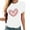#01 Red, variant on Women's T Shirts Valentine's Day Love Heart Printed Shirts Tops Casual Short Sleeve Top Summer T Shirt Loose Round Neck Blouses