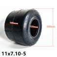 thumbnail image 1 of Go Kart Tires 10X4.50-5 11X7.10-5 Competitive Kart Front And Rear Tubeless Tires, 1 of 7