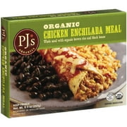 Pj's Organics: Organic Chicken Enchilada W/Organic Brown Rice and Black Beans Meal, 9.5 oz