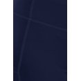 thumbnail image 5 of Women's Full Length Stretch High Waist Zip Pocket Workout Yoga Running Seamless Leggings Navy L, 5 of 5