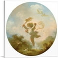thumbnail image 1 of ARTCANVAS Love At Folly Canvas Art Print by Jean-Honore Fragonard - Size: 36" x 36" (1.50" Deep), 1 of 9
