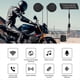 thumbnail image 3 of Casco Inalámbrico Auricular Música Altavoz IPX7 Impermeable Bluetooth5.0 Recargable Casco Intercomunicador Auriculares de Motocicleta, 3 of 5